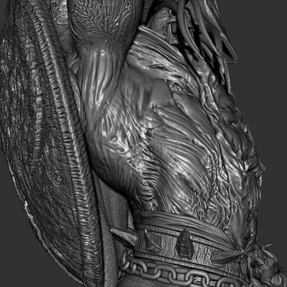 Dark Ages Spawn - Sculpture