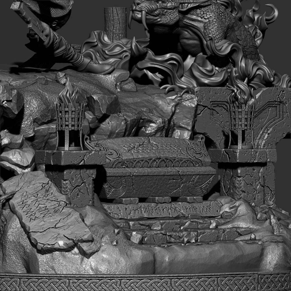 God Of War 4 - Diorama