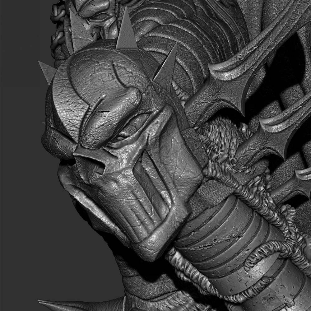Dark Ages Spawn - Sculpture