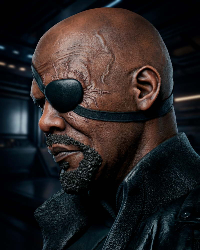 Nick Fury – Sculpture