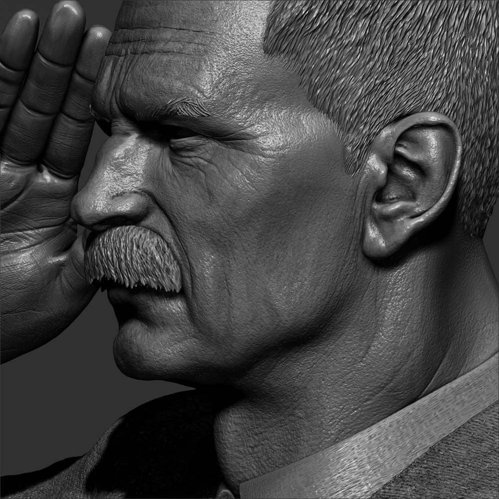 General Thaddeus Ross - Sculpture