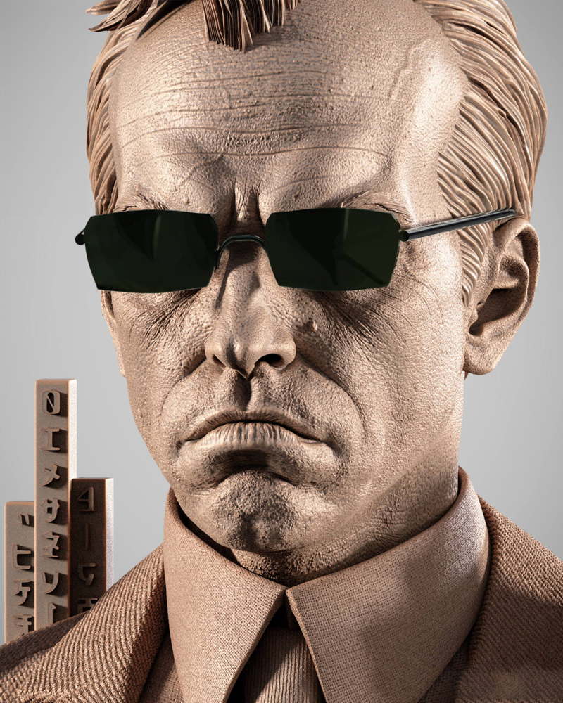 Agent Smith - Portrait Bust