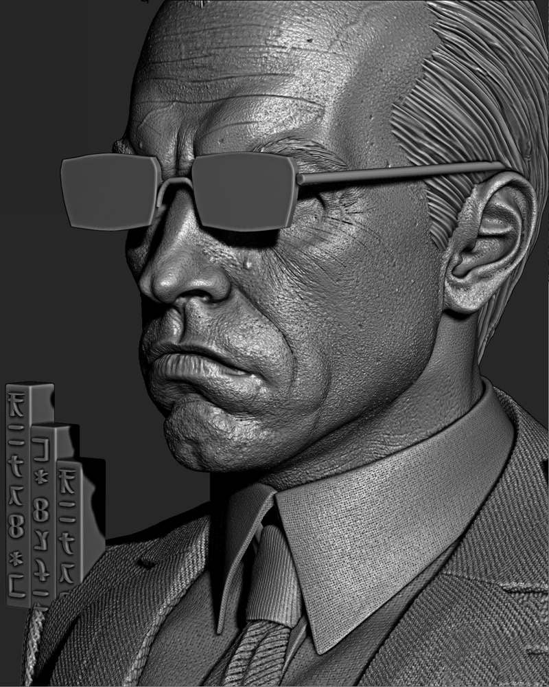 Agent Smith - Portrait Bust