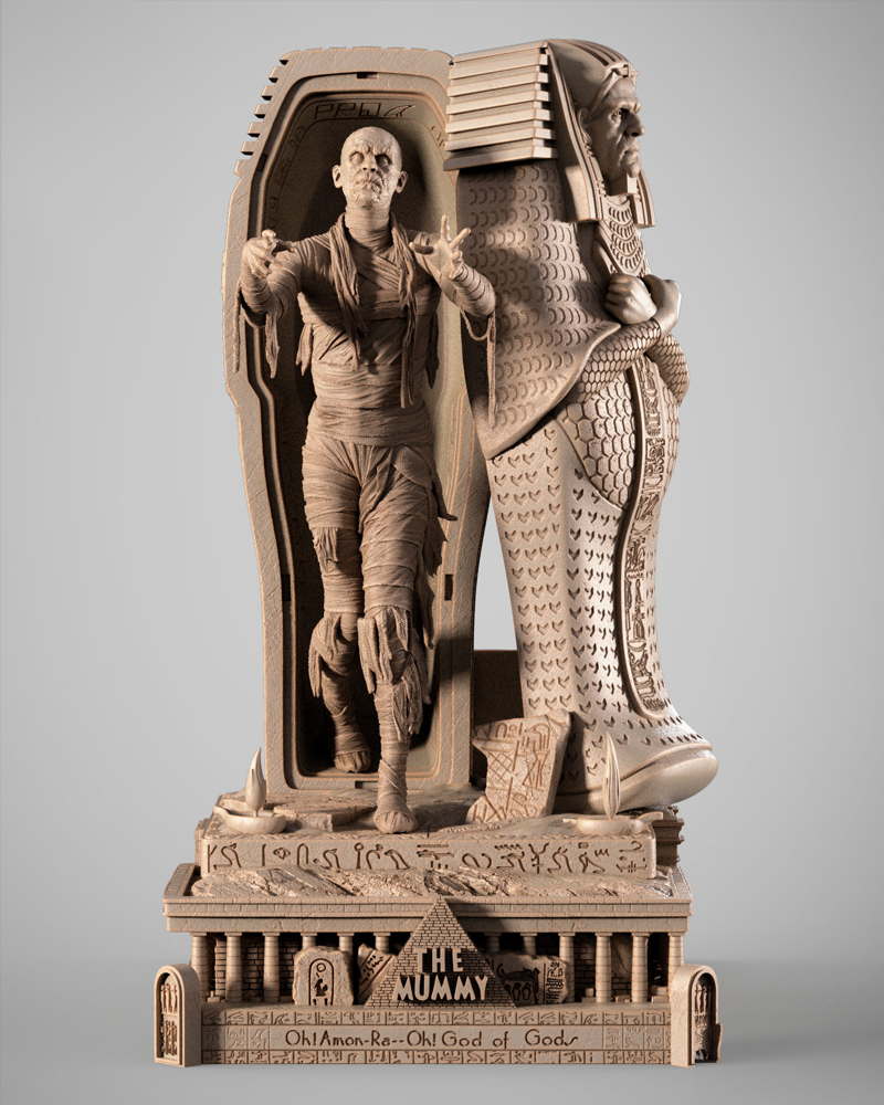 The Mummy – Sculpture