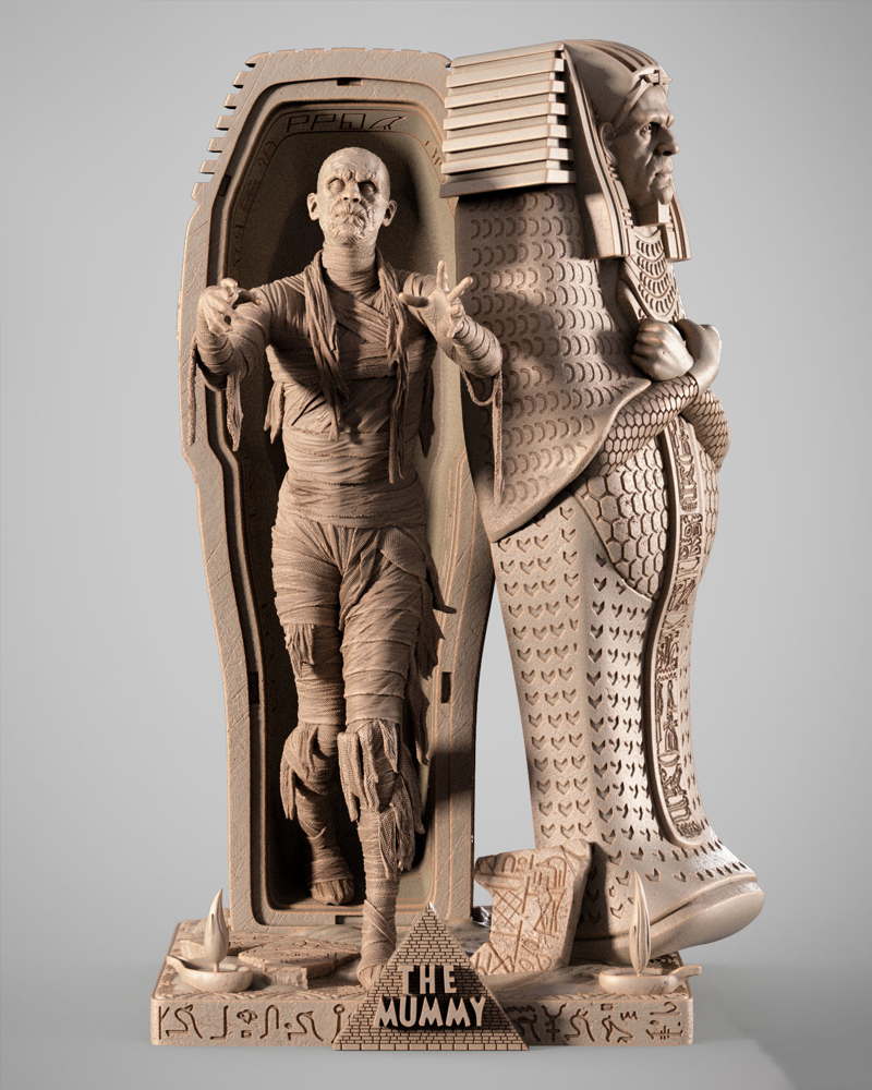 The Mummy – Sculpture