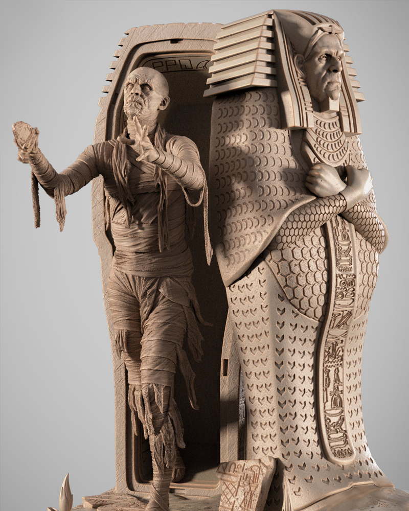 The Mummy – Sculpture