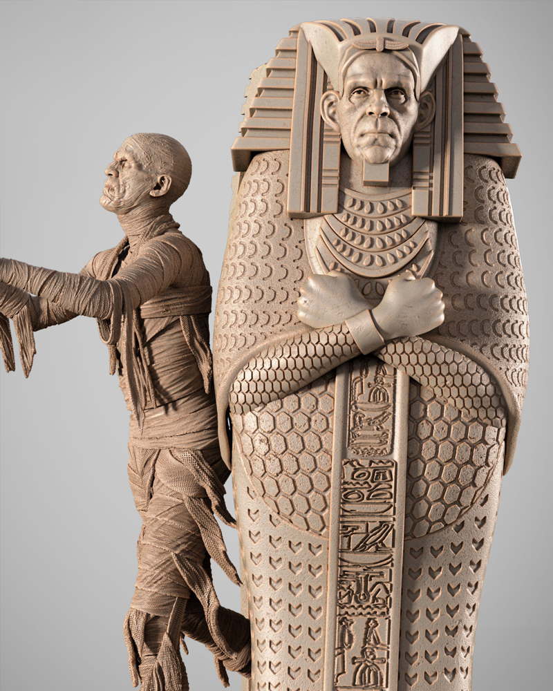 The Mummy – Sculpture