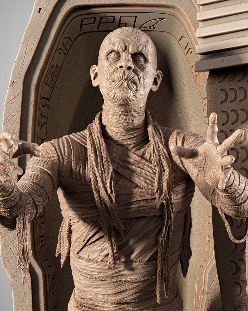 The Mummy – Sculpture