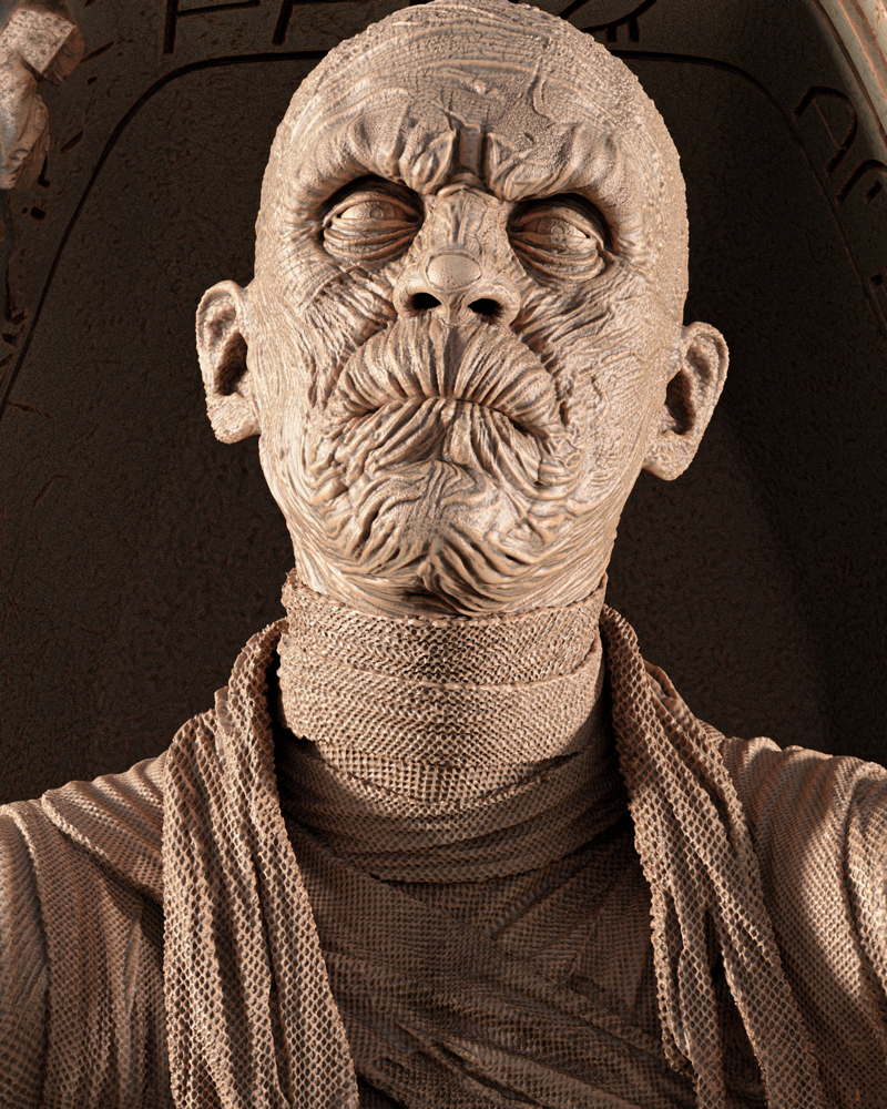 The Mummy – Sculpture