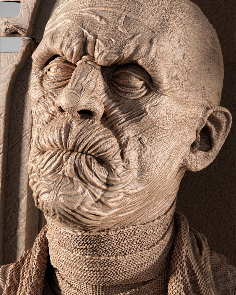 The Mummy – Sculpture