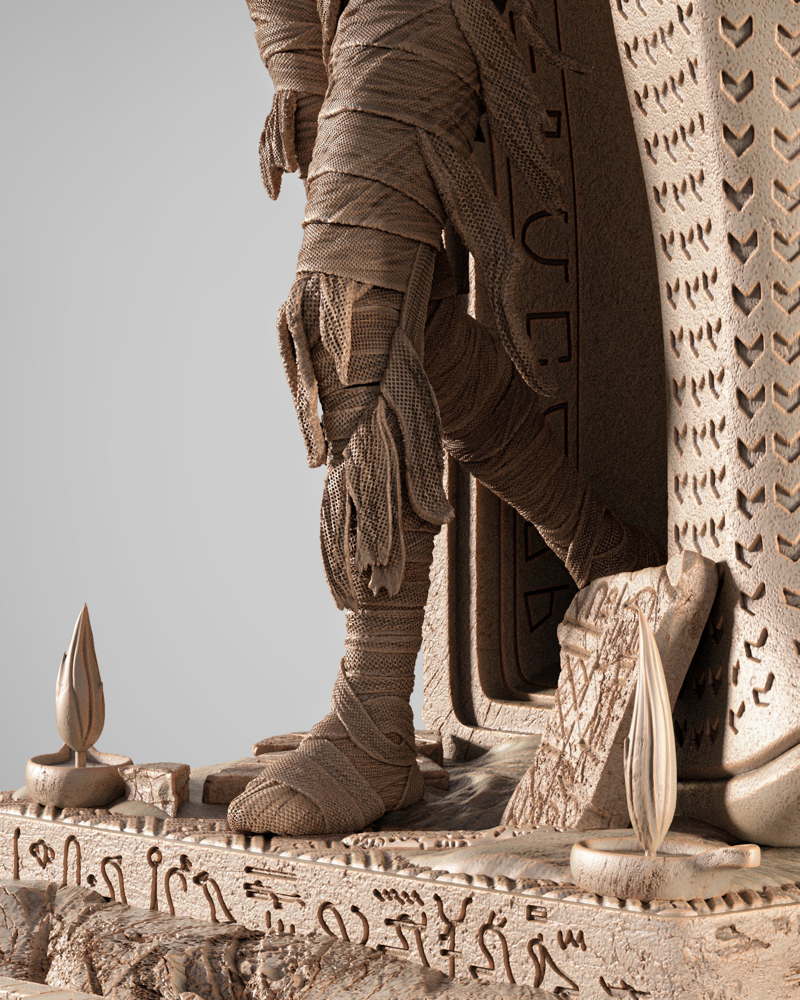 The Mummy – Sculpture
