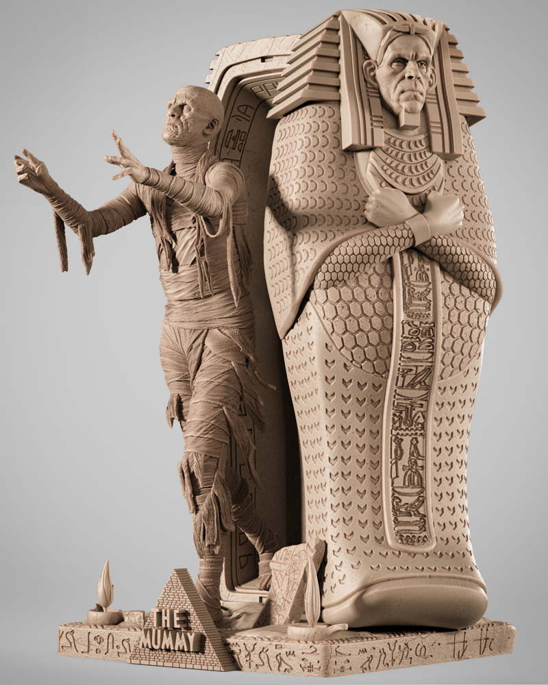 The Mummy – Sculpture