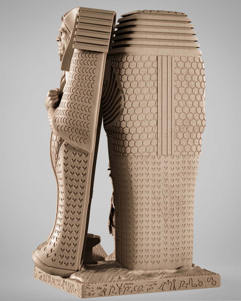The Mummy – Sculpture