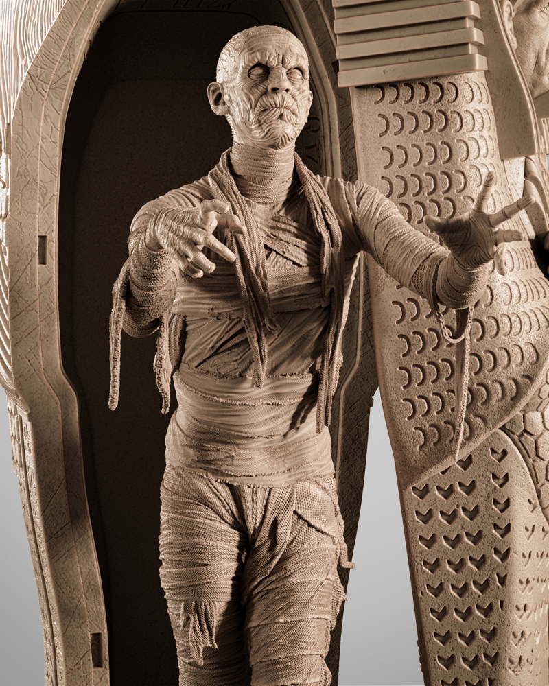 The Mummy – Sculpture