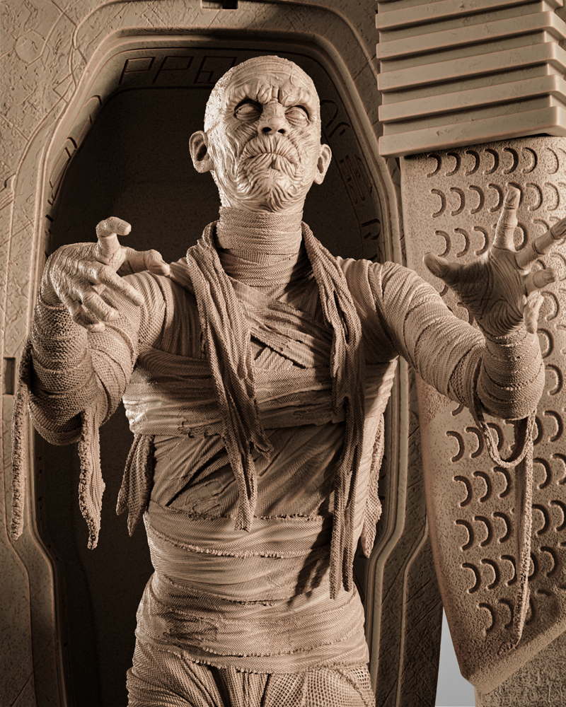The Mummy – Sculpture