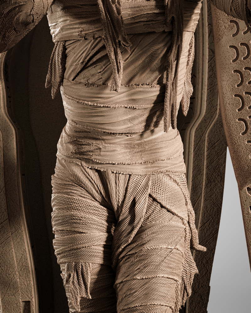 The Mummy – Sculpture