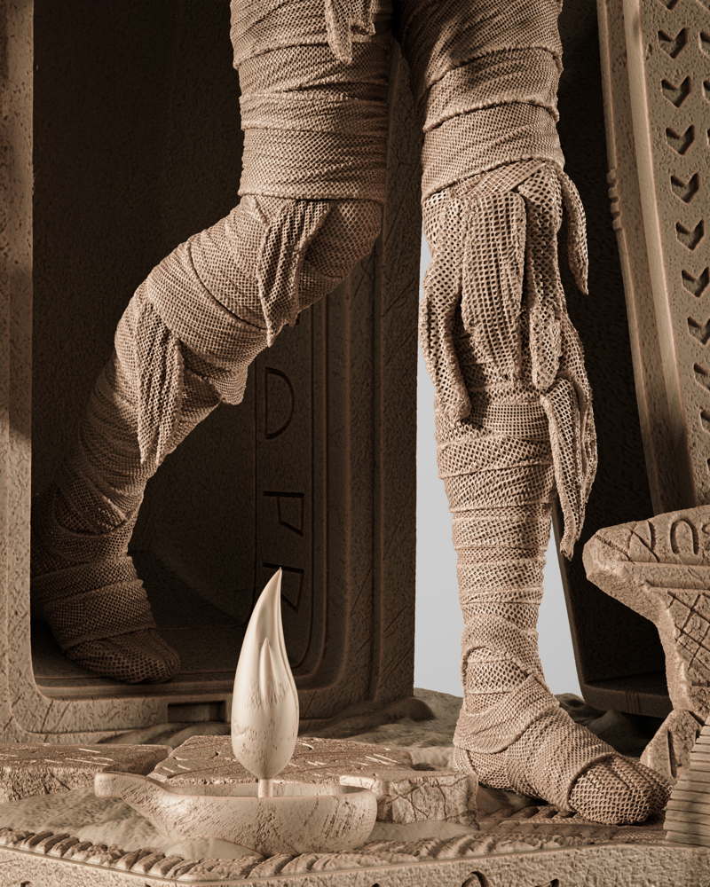 The Mummy – Sculpture
