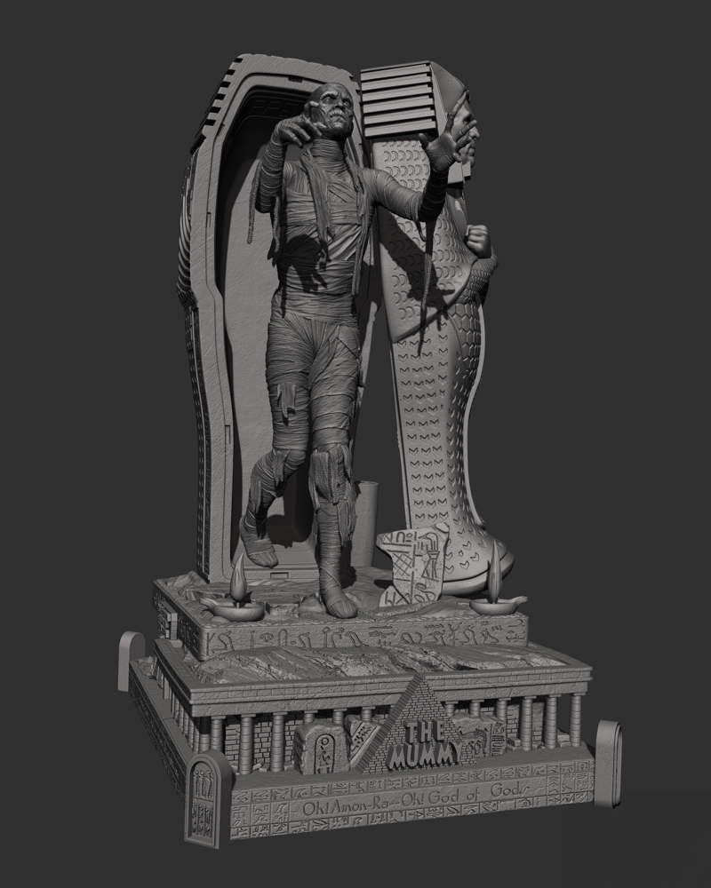 The Mummy – Sculpture