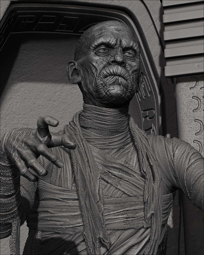 The Mummy – Sculpture