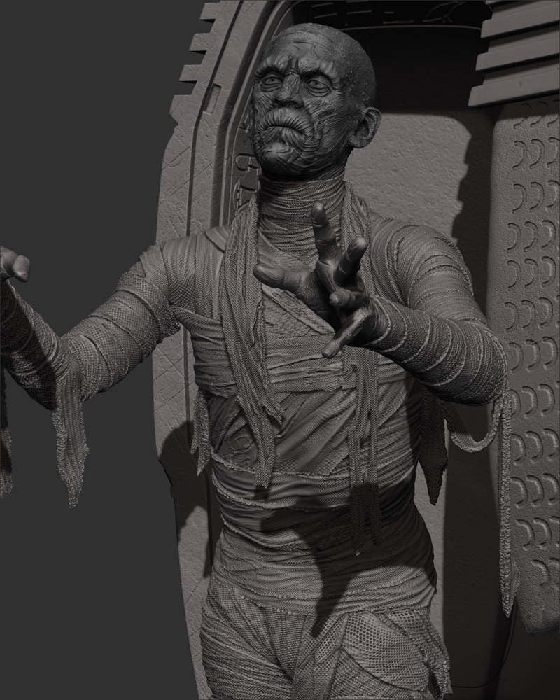 The Mummy – Sculpture
