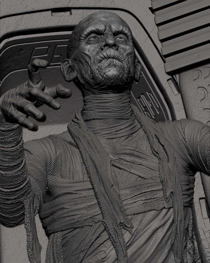 The Mummy – Sculpture