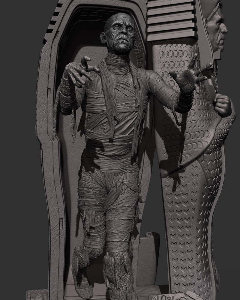 The Mummy – Sculpture