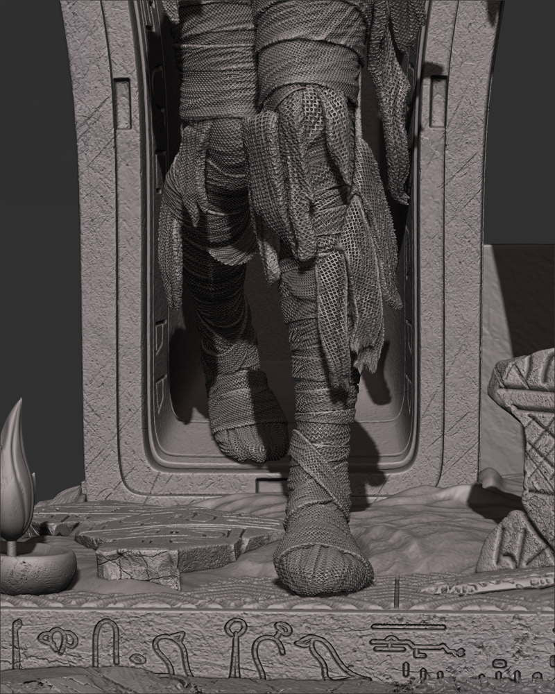 The Mummy – Sculpture