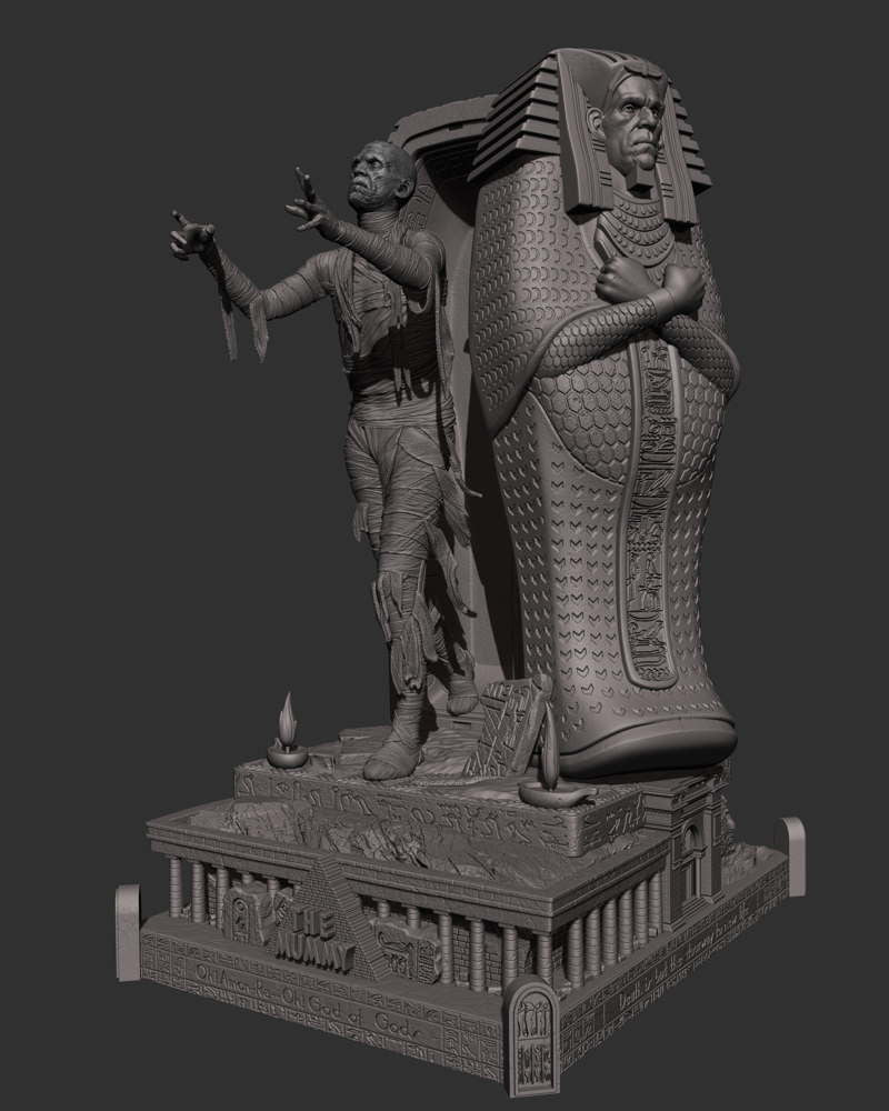 The Mummy – Sculpture
