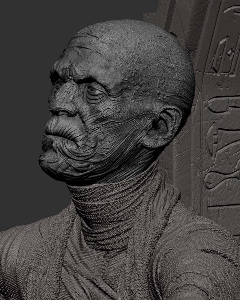 The Mummy – Sculpture