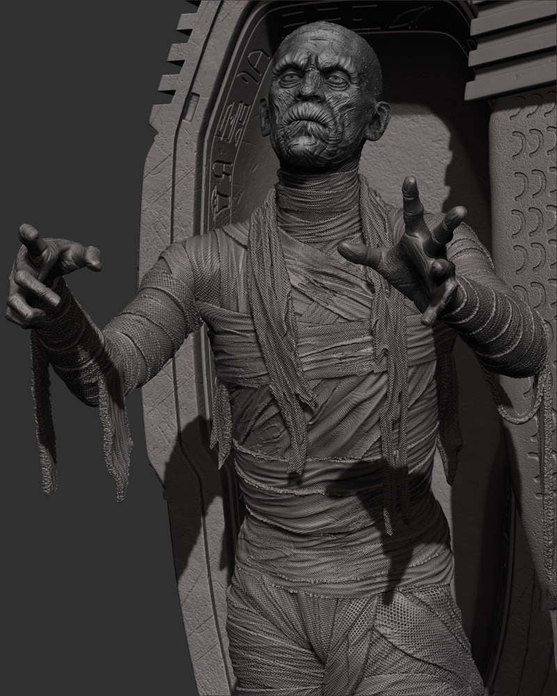The Mummy – Sculpture