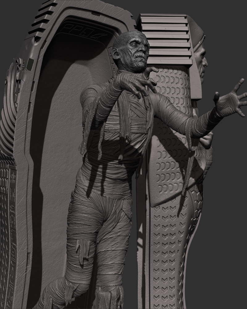 The Mummy – Sculpture