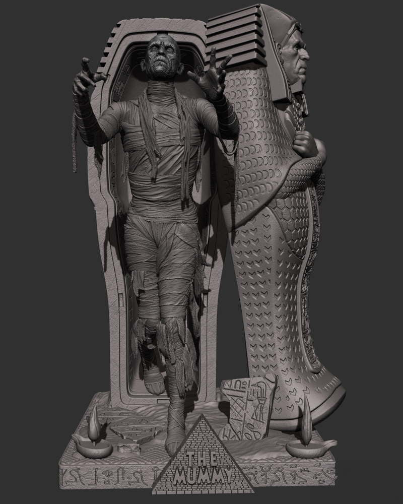 The Mummy – Sculpture