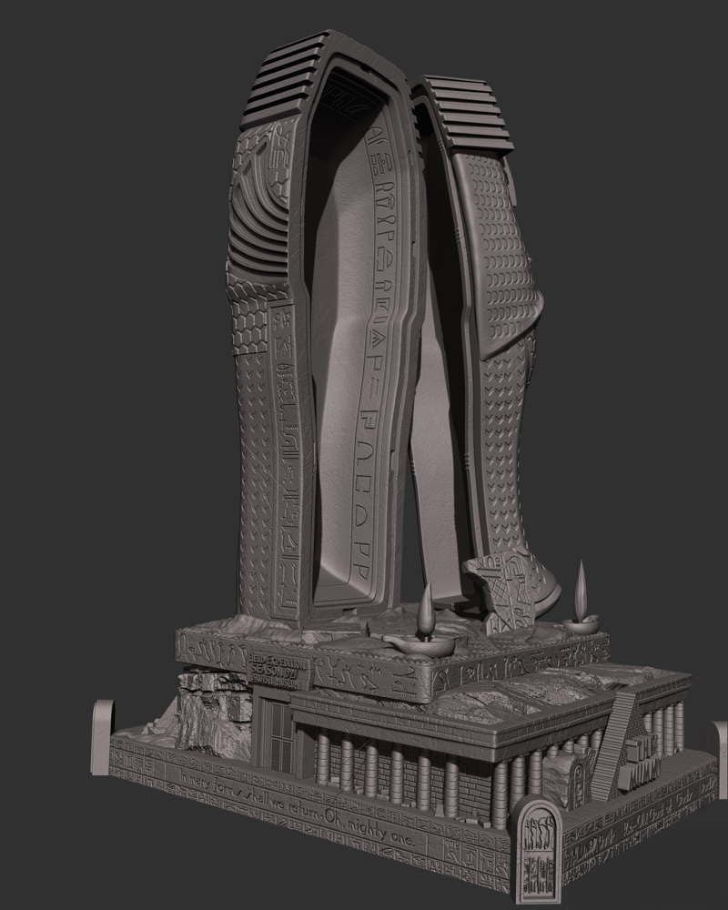The Mummy – Sculpture