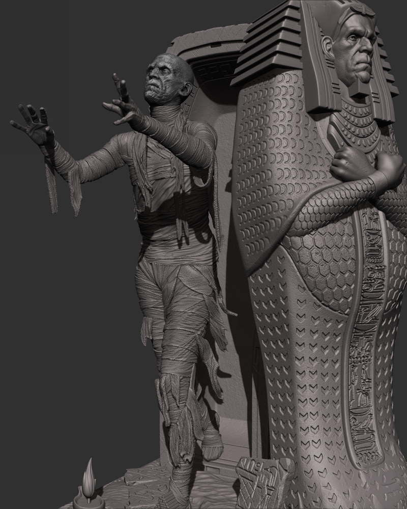 The Mummy – Sculpture
