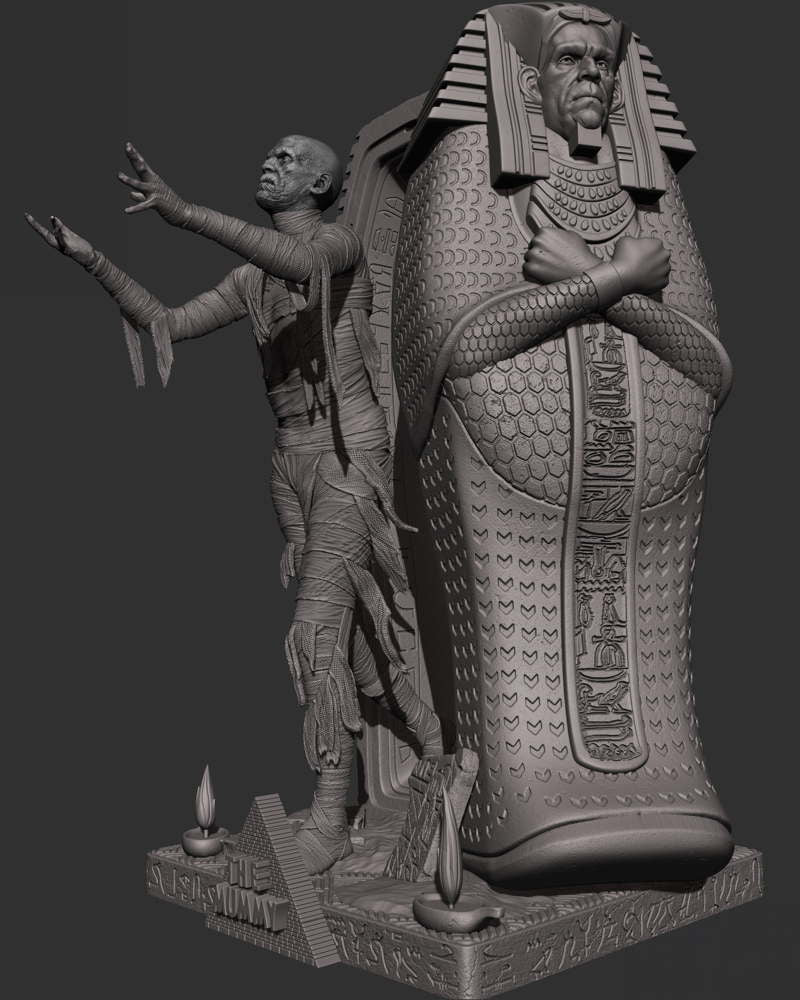 The Mummy – Sculpture
