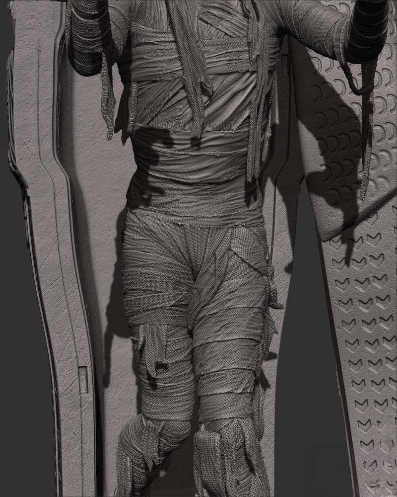 The Mummy – Sculpture