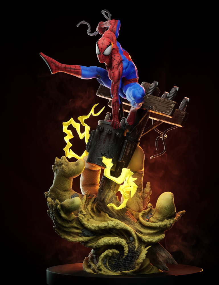 Spider Man - Sculpture