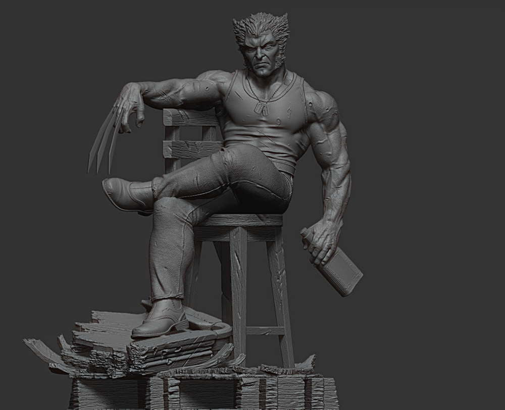 Logan - Sculpture
