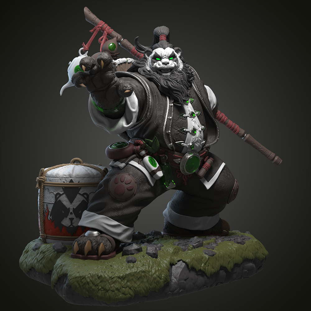 Chen Stormstout - Warcraft - Sculpture