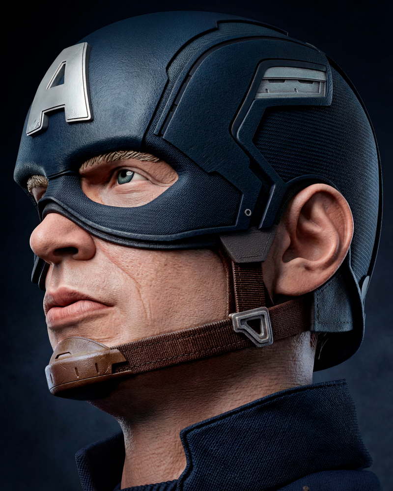 Captain America – Portrait Bust