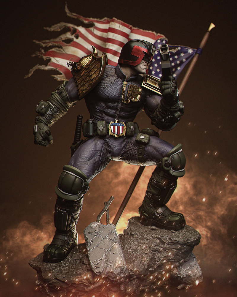 Judge Dredd #2 – Sculpture