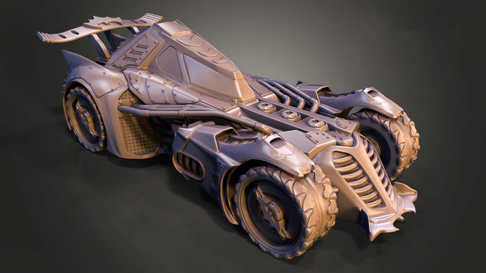 Batmobile - (Modern) - Vehicle
