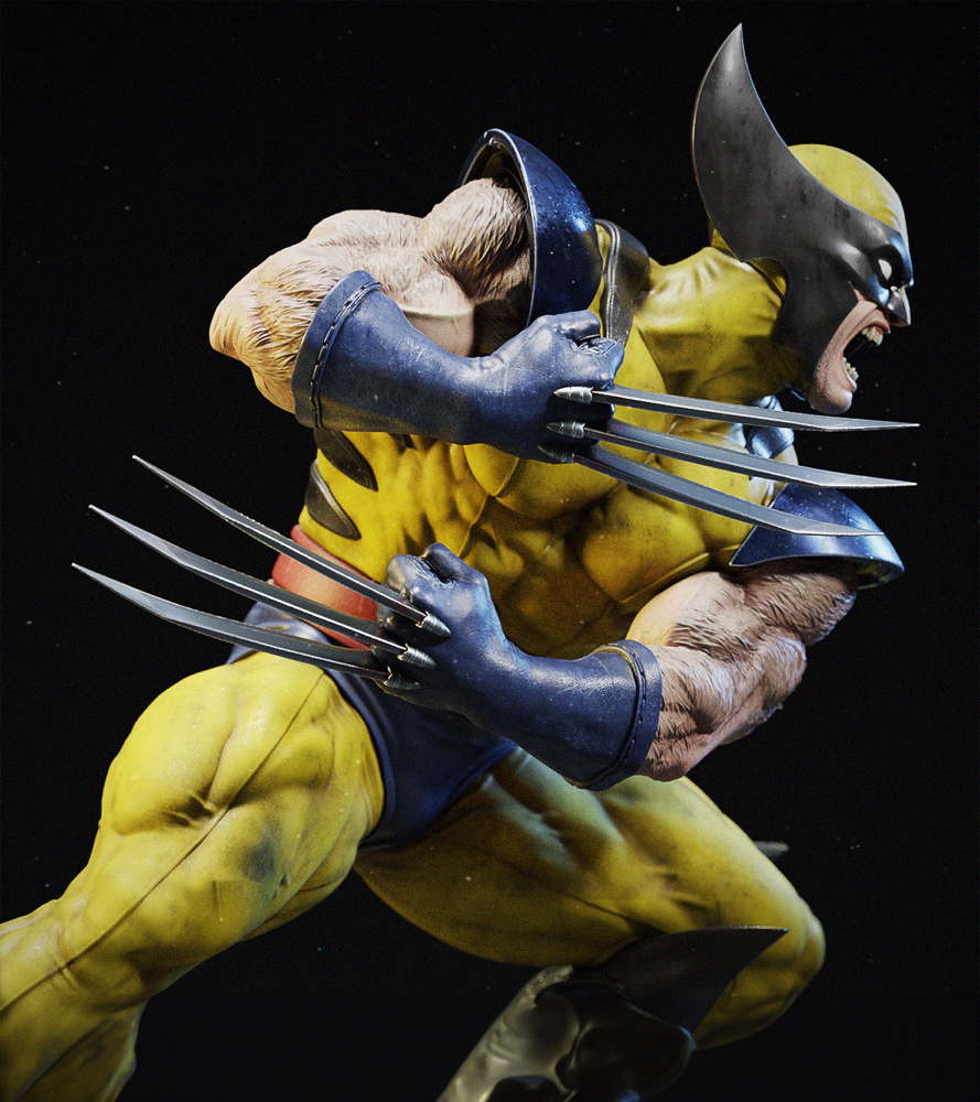 Wolverine #4 – Sculpture