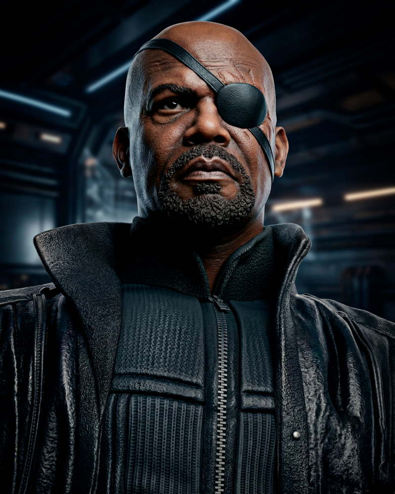 Nick Fury – Sculpture