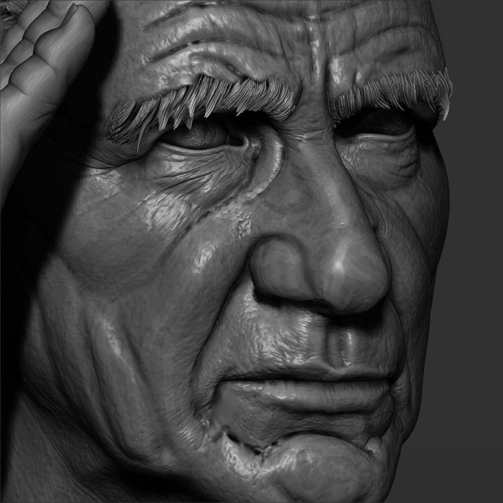 General Thaddeus Ross - Sculpture
