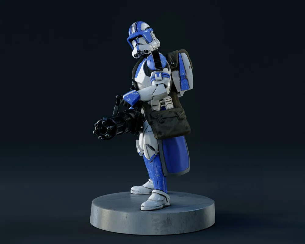 Clone Trooper Heavy - Sculpture