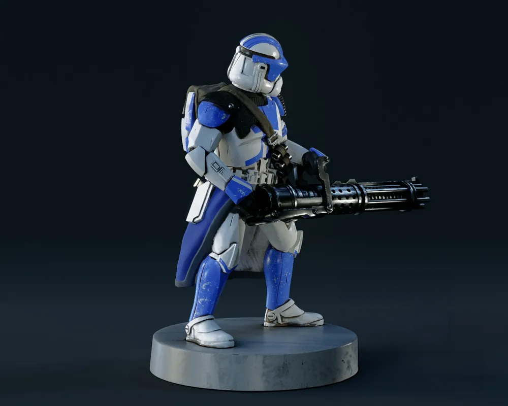 Clone Trooper Heavy - Sculpture