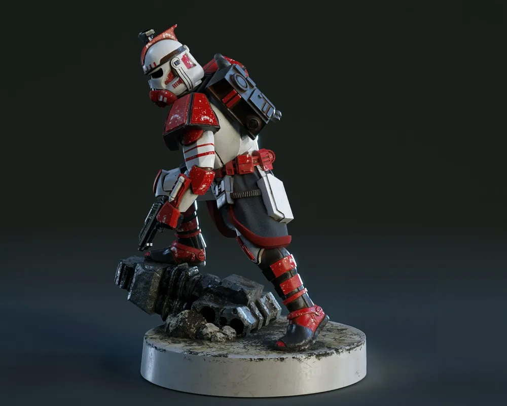 ARC Trooper - Sculpture