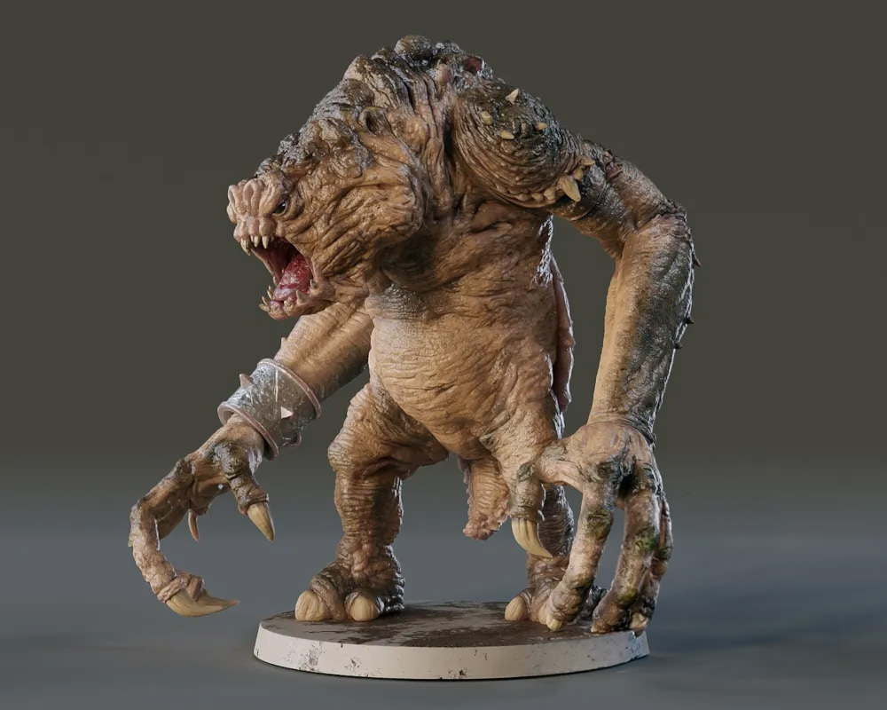 Rancor - Sculpture - V2