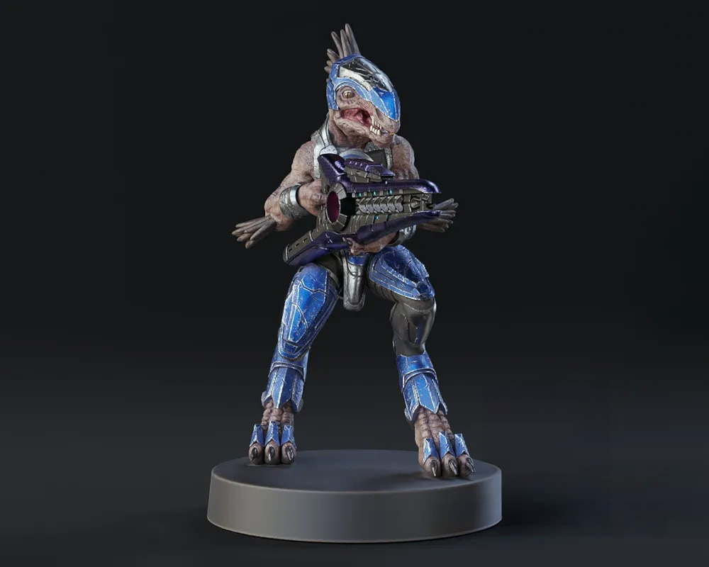 Halo Jackal - Sculpture